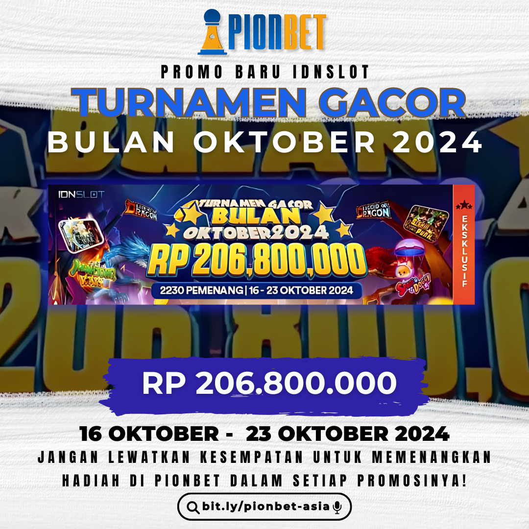 Turnamen Gacor Bulan Oktober 2024