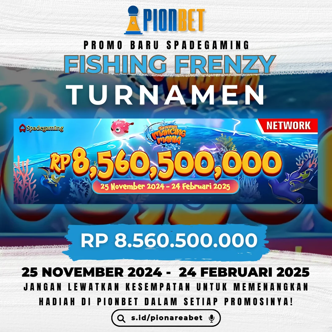 Fishing Frenzy Turnamen oleh Spadegaming