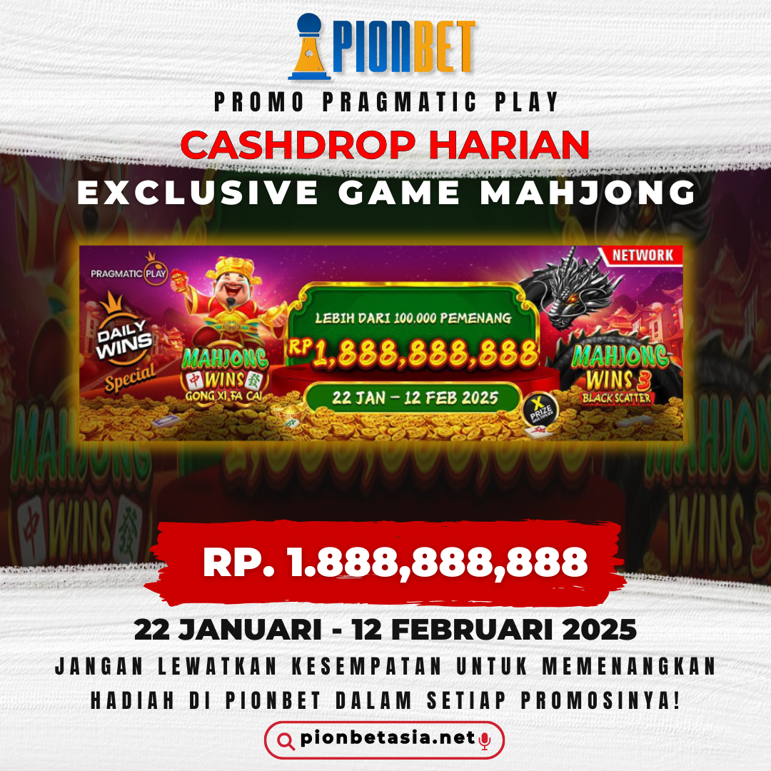 Cash Drop Harian Mahjong Wins – Gong Xi Fa Cai & Mahjong Wins 3