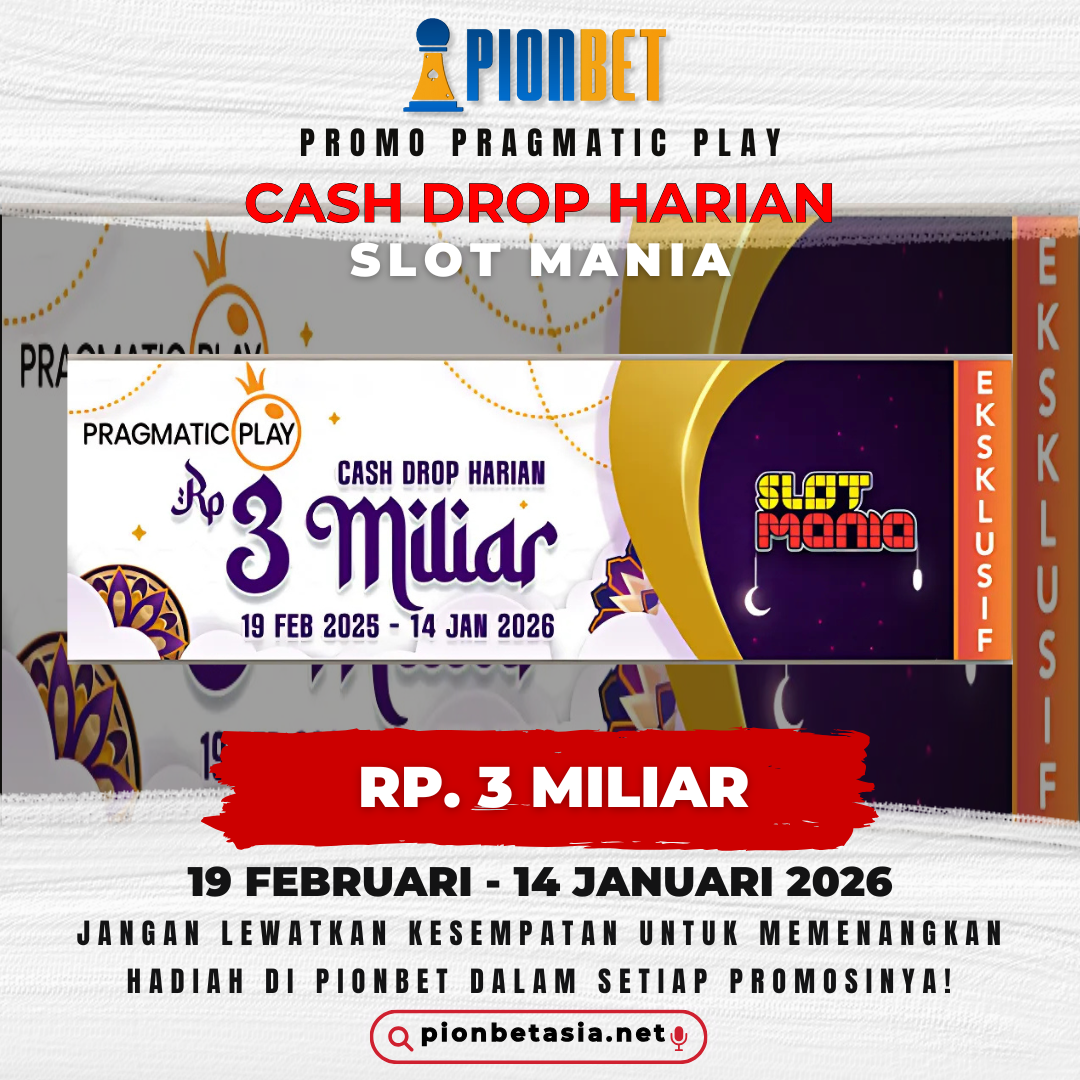 CASH DROP HARIAN SLOT MANIA